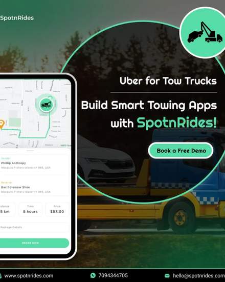 Transform Your Towing Business with SpotnRides' Uber for Tow Trucks App | Other Services | Istanbul | 3