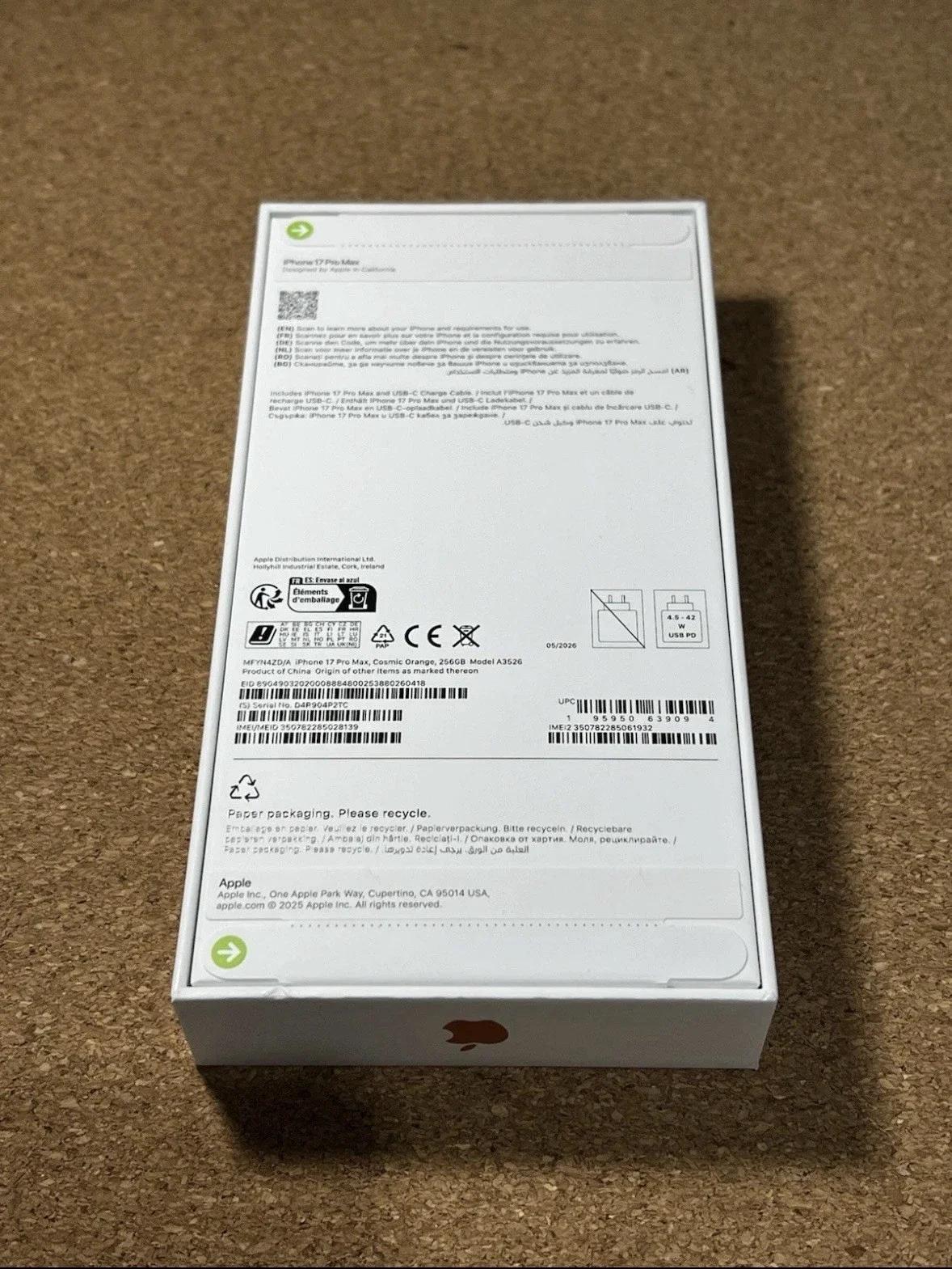 iPhone 17 Pro Max 2 TB Cosmic Orange | Apple Iphone | London | 3