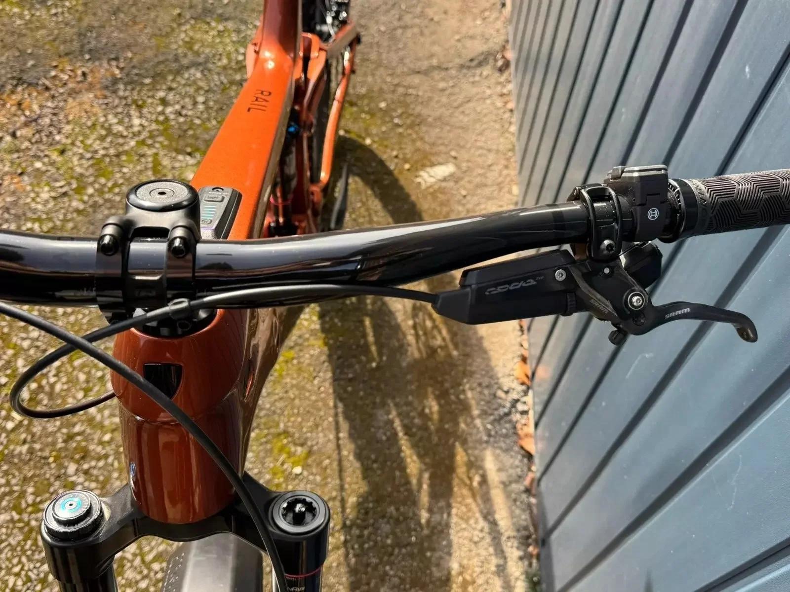 Trek Rail 9.9 X0 AXS T-Type Gen 4 EMTB E mountainbike uit 2023, maat XL | Electric bicycles | Amsterdam | 4