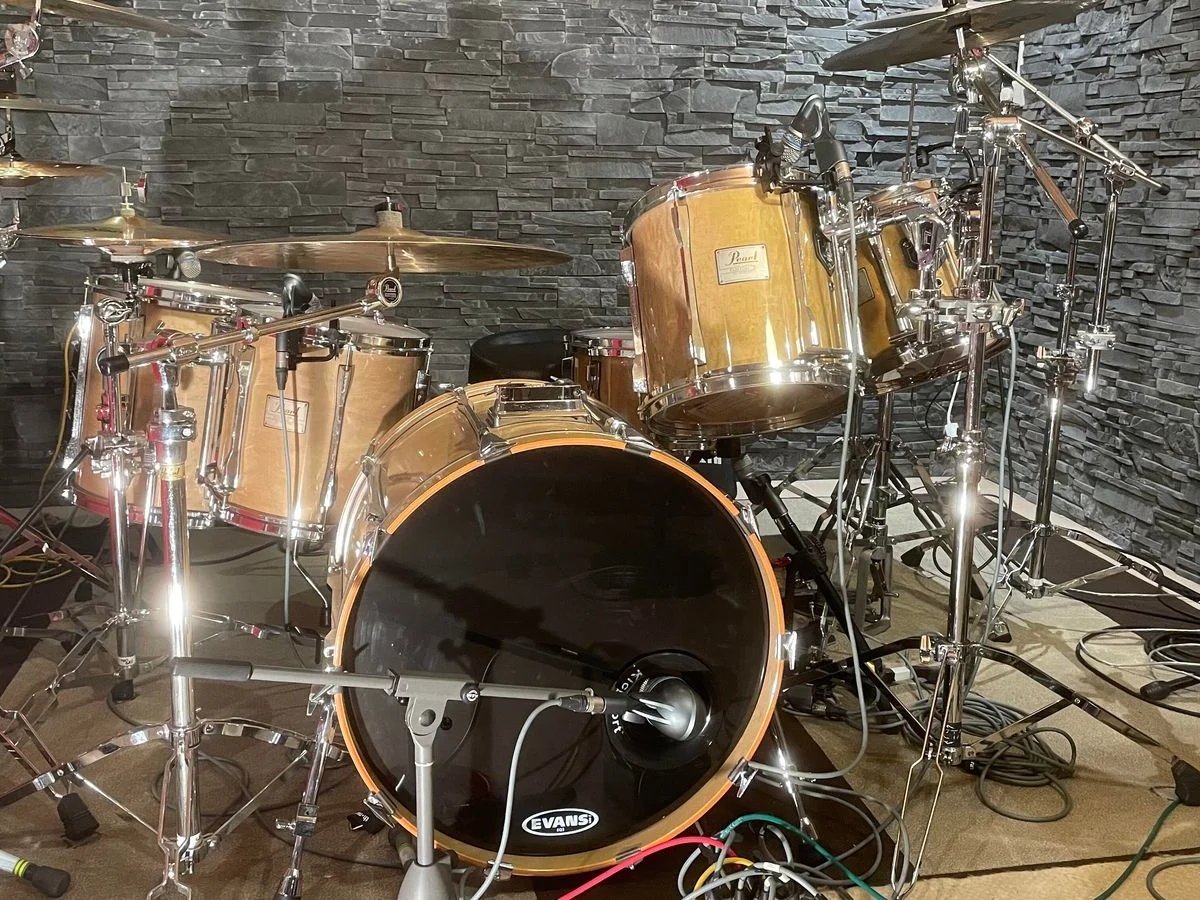 Pearl Custom Z 1991 – Birdseye Drum Kit | Percussion instruments | Dusseldorf | Ad gallery (SEO) | 2
