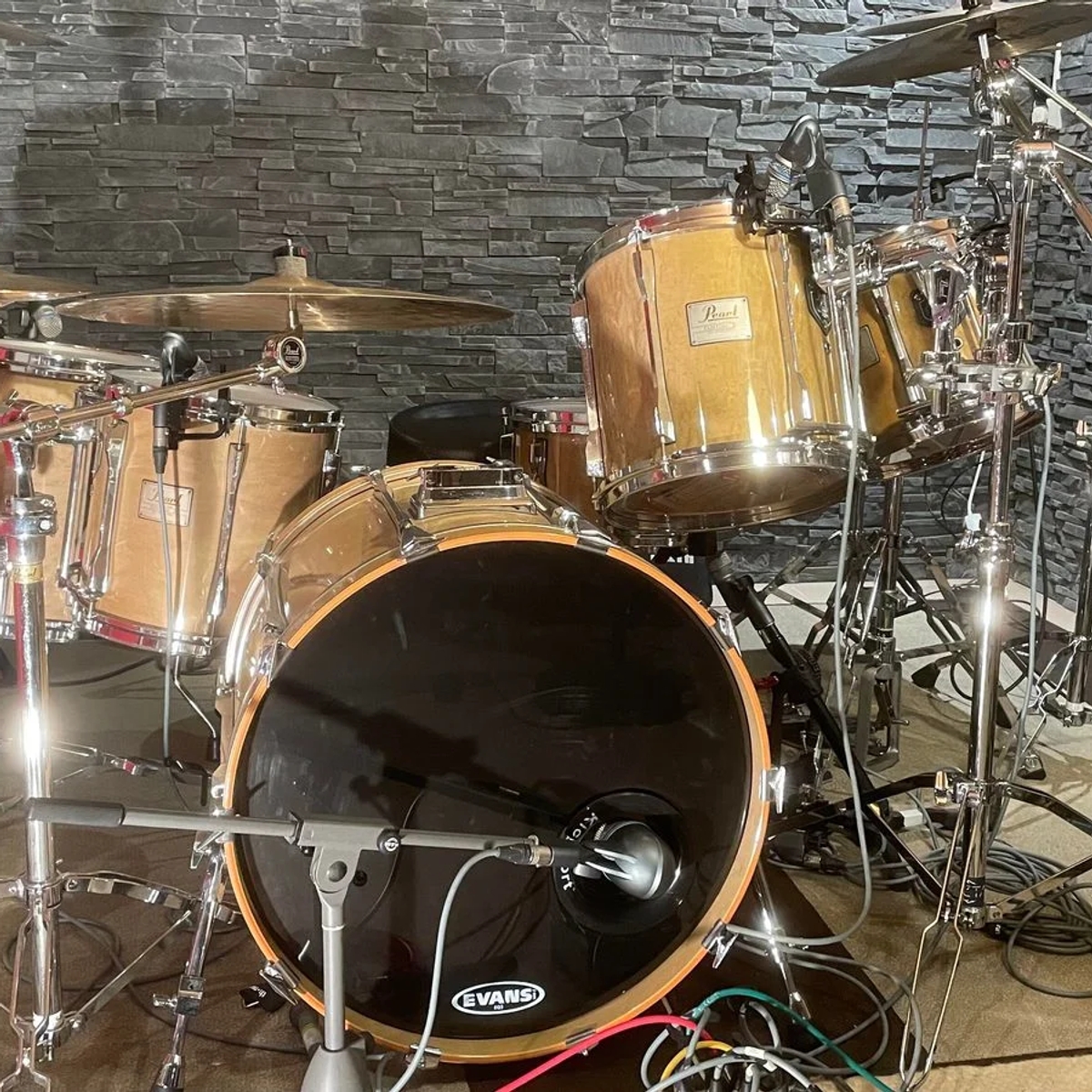 Pearl Custom Z 1991 – Birdseye Drum Kit | Percussion instruments | Dusseldorf | Ad gallery (SEO) | 1