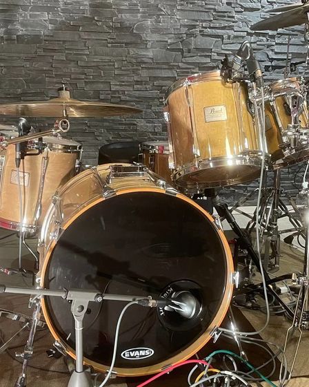 Pearl Custom Z 1991 – Birdseye Drum Kit | Percussion instruments | Dusseldorf | 1