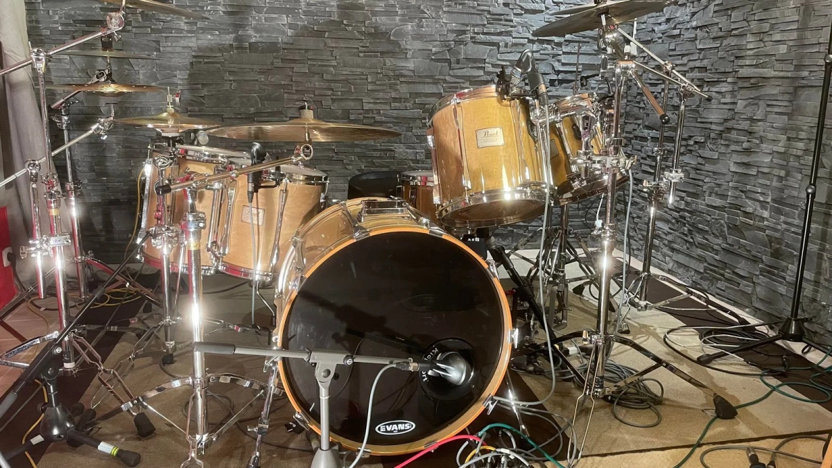 Pearl Custom Z 1991 – Birdseye Drum Kit | Percussion instruments | Dusseldorf | Ad gallery (SEO) | 3