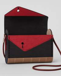 For Sell Lightweight & Stylish Handmade Wood Bag – One of a Kind!