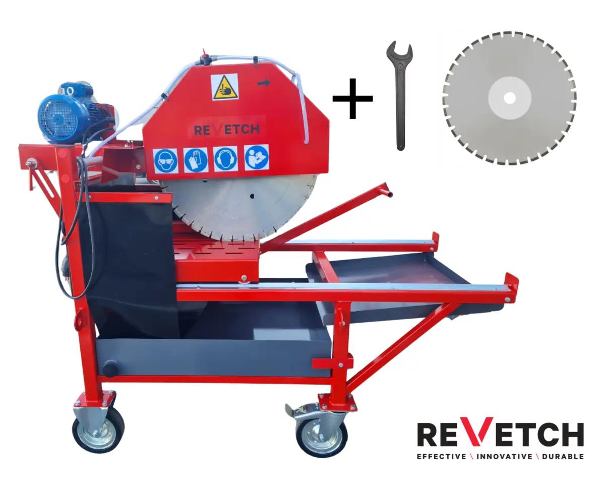Construction Cutter – Block Saw S1300 3 kW 230V REVETCH Poland | Tools | Krakow | 5