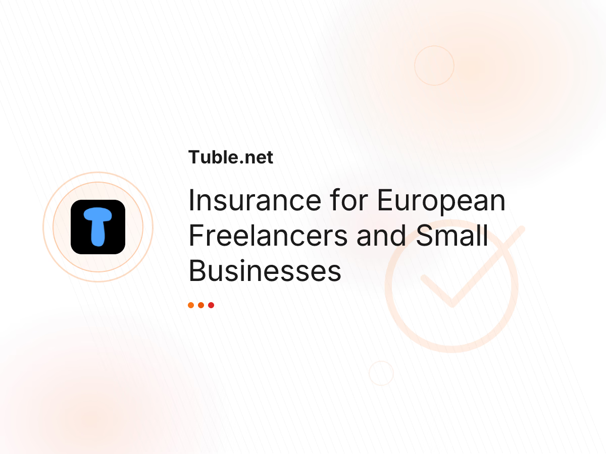 Insurance for European Freelancers and Small Businesses