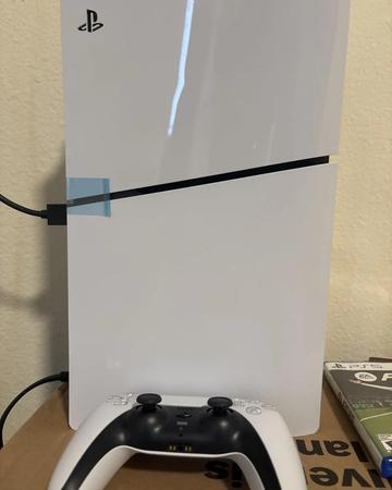 New Sony PlayStation 5 Slim Digital Edition PS5 1TB White Console Gaming System