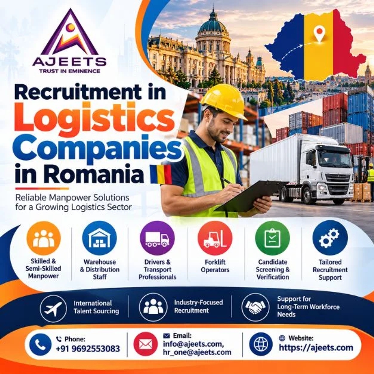 Recruitment in Logistics Companies in Romania | Other areas of business | Brasov | Ad gallery (SEO) | 1