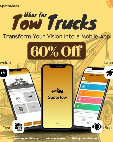 Launch Your Profitable Tow Truck Business with SpotnRides Today
