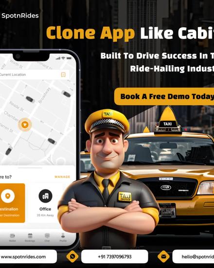 Cabify Clone App Development for Entrepreneurs | SpotnRides