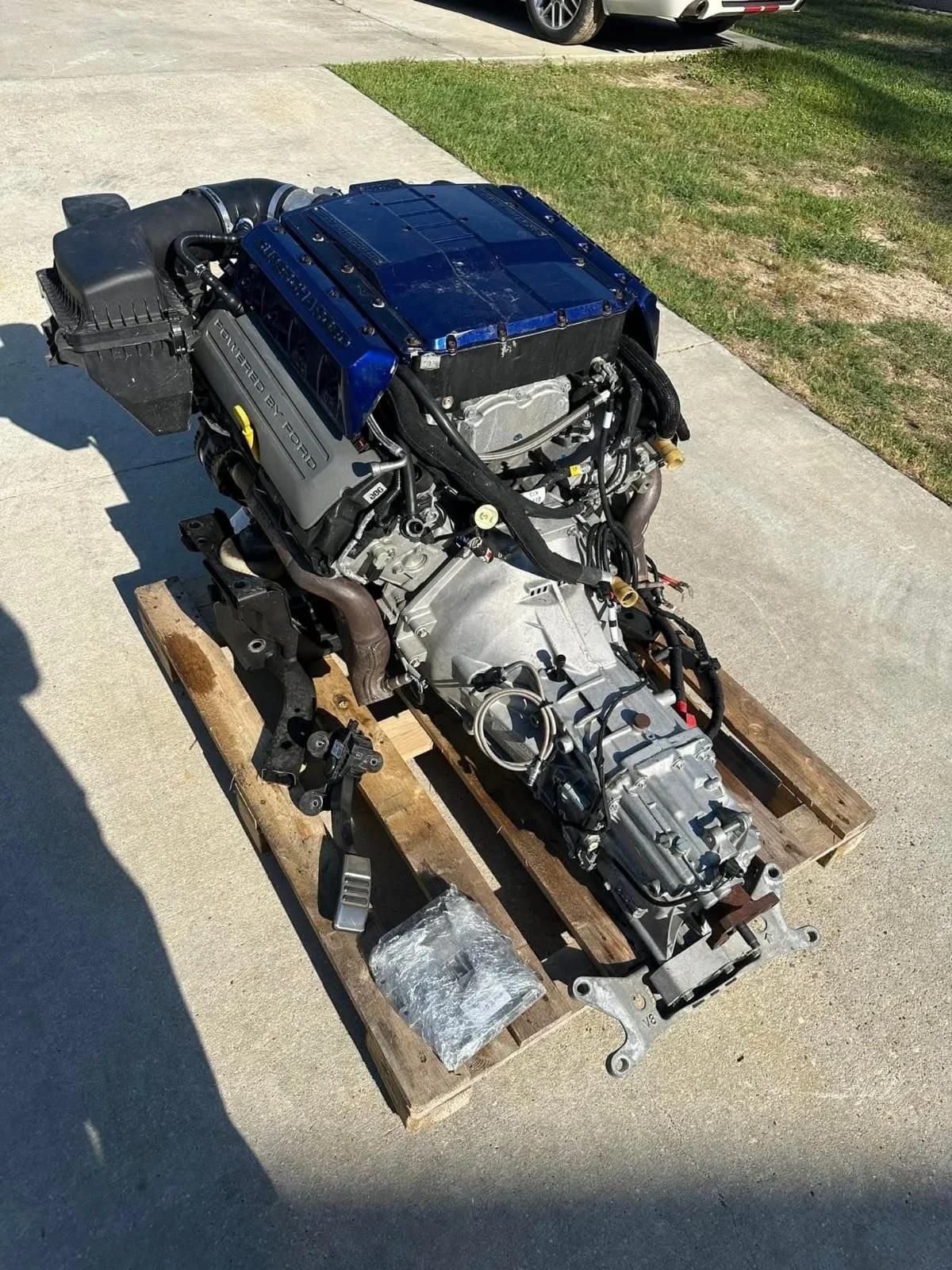 Ford Coyote Gen2 5.0L Supercharged V8 Engine Paired with TR-6060 6spd Manual Transmission For Sale | Ford | Leeds | 4