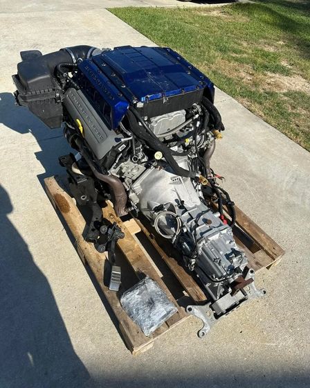Ford Coyote Gen2 5.0L Supercharged V8 Engine Paired with TR-6060 6spd Manual Transmission For Sale | Ford | Leeds | 4