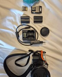 Fujifilm X-T5 & lens XF 16-80mm & flash EF-X8