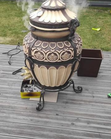 Tandoor GREECE 100L | Antikvarinė šamotinė kepsninė