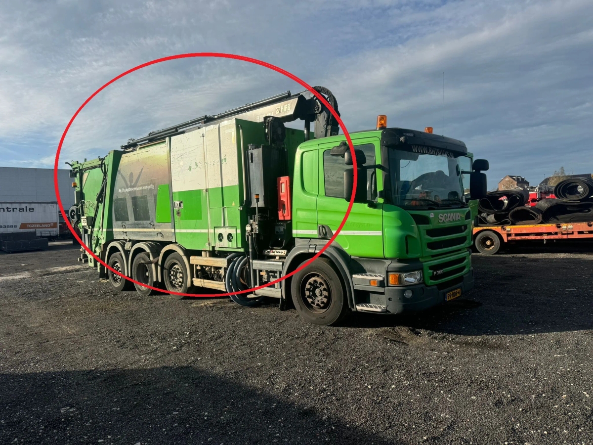 FOR SALE Used FAUN Variopress Waste Container System with HIAB 211 HIPRO Crane | Other equipment and machinery | Malaga | Ad gallery (SEO) | 2