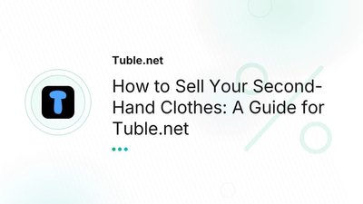 How to Sell Clothes Online: Photos, Sizing Guide | Tuble.net