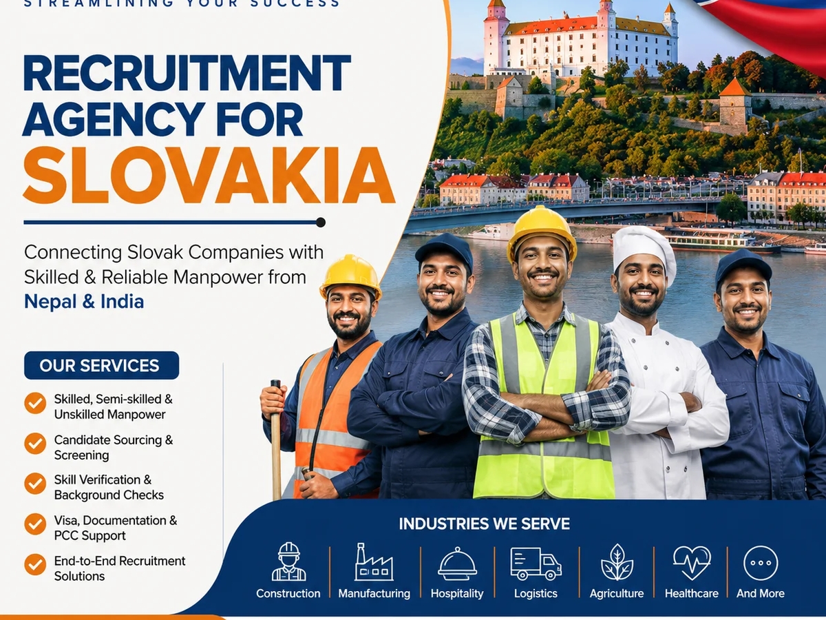 Recruitment Agency for Slovakia – Skilled Manpower from Nepal & India | Other Services | Bratislava | Ad gallery (SEO) | 2
