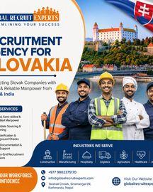 Recruitment Agency for Slovakia – Skilled Manpower from Nepal & India