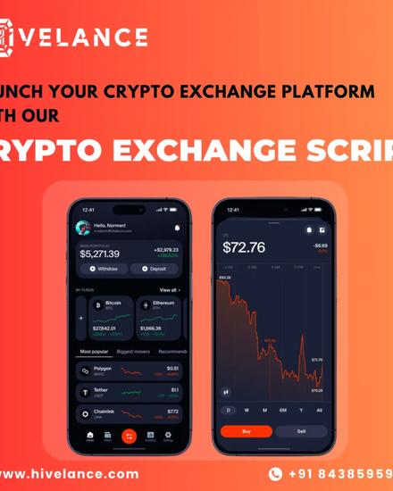 Get Market Ready Cryptocurrency Exchange Script With Hivelance