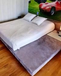 Bed with matress