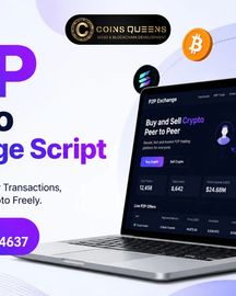 Turn P2P Concepts into Trading Platforms with P2P Crypto Exchange Script