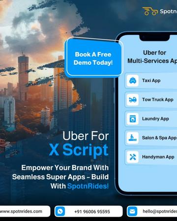 Develop An AI-Powered Multi-Service App With SpotnRides