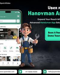 Get a Custom Uber for Handyman App Built by SpotnRides