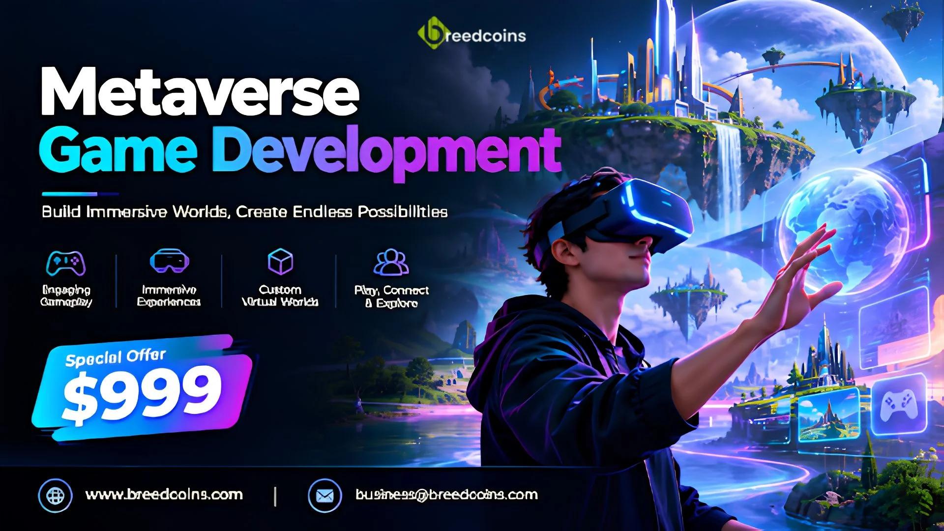 Turn Gaming into Interactive Virtual Experiences with Metaverse Game Development