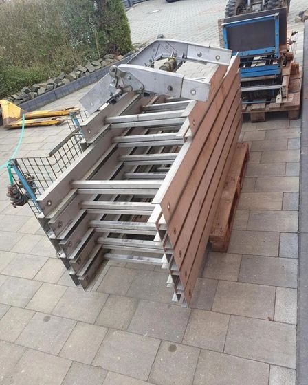 20m Steinweg Dachaufzug Dachdeckeraufzug Schrägaufzug Bauaufzug Stecklift Aufzug | Building materials | Berlin | 4