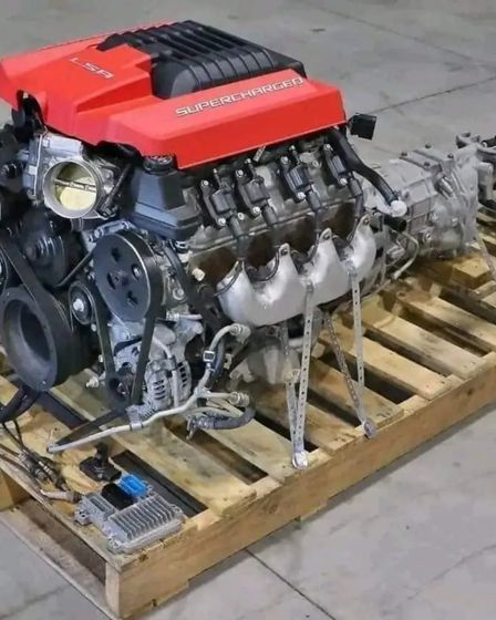LSA 6.2L Supercharged Engine paired with Tremec TR-6060 six-speed Manual Transmission | Auto parts | San Gwann | 2