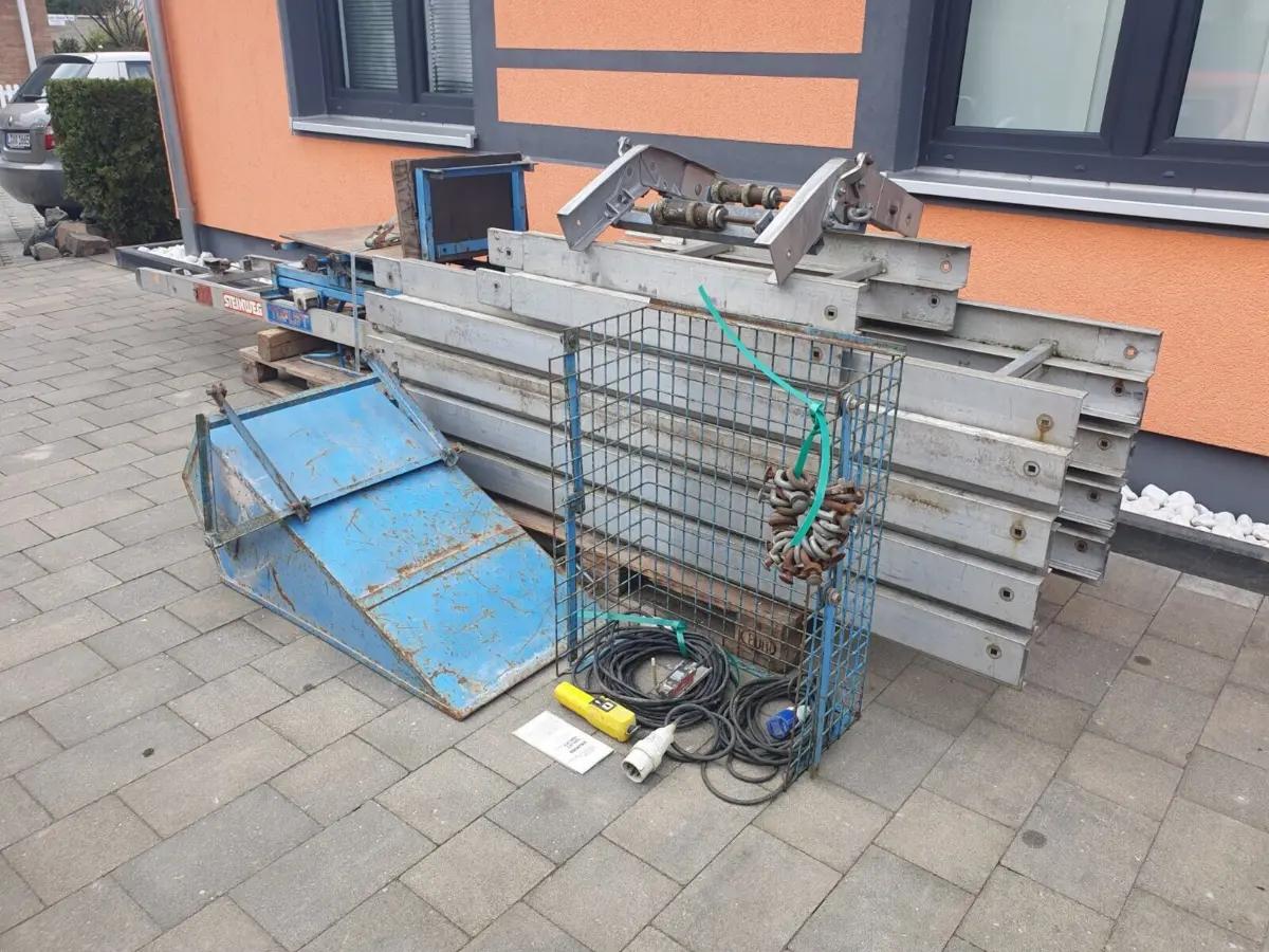 20m Steinweg Dachaufzug Dachdeckeraufzug Schrägaufzug Bauaufzug Stecklift Aufzug | Building materials | Berlin | 3