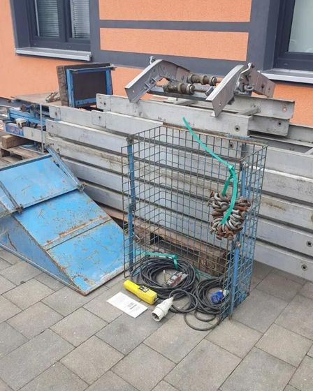 20m Steinweg Dachaufzug Dachdeckeraufzug Schrägaufzug Bauaufzug Stecklift Aufzug | Building materials | Berlin | 3