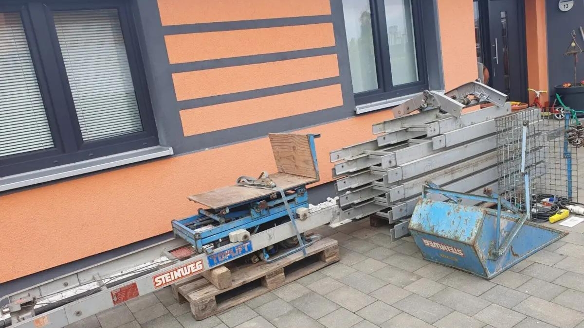 20m Steinweg Dachaufzug Dachdeckeraufzug Schrägaufzug Bauaufzug Stecklift Aufzug | Building materials | Berlin | Ad gallery (SEO) | 3