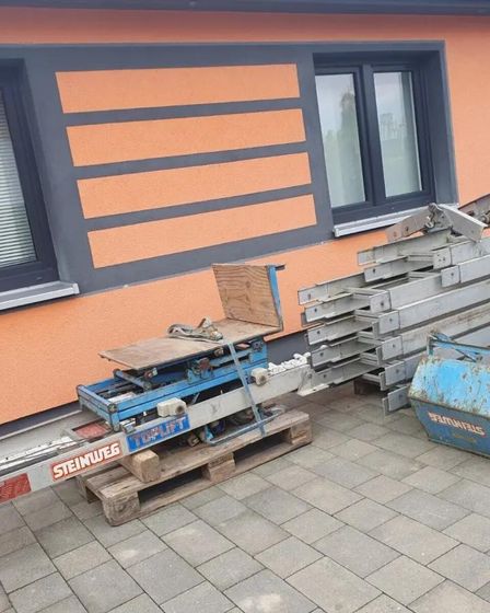 20m Steinweg Dachaufzug Dachdeckeraufzug Schrägaufzug Bauaufzug Stecklift Aufzug | Building materials | Berlin | 1