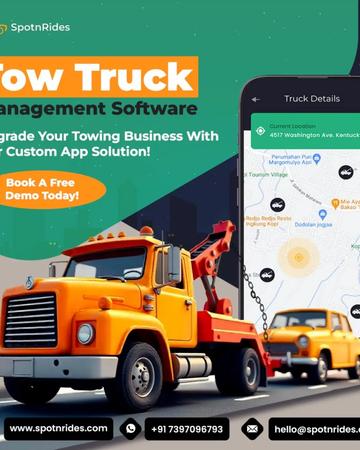 Transform Your Towing Business with SpotnRides' Uber for Tow Trucks App