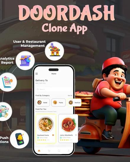 Ready-To-Launch DoorDash Clone By SpotnEats