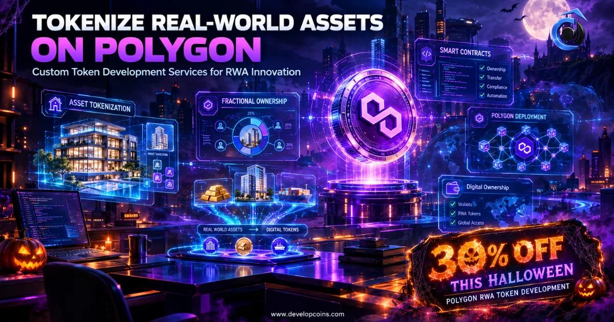 Tokenize Real-World Assets on Polygon with Custom Token Development Services