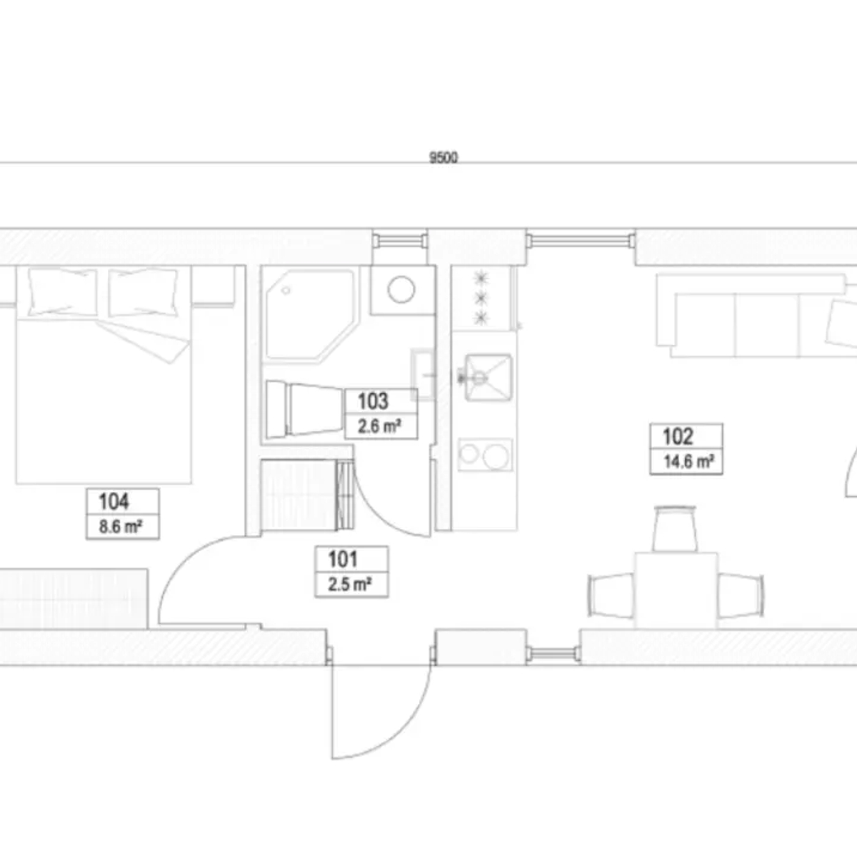 Frame Panel Modular House with 38 m² Terrace | Selling a house | Oslo | Ad gallery (SEO) | 1