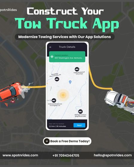Streamline Your Tow Truck Services With SpotnRides’ Custom App | Other Services | Burgas | 3