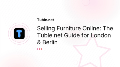 Used Furniture London & Berlin: Buy & Sell Guide | Tuble.net