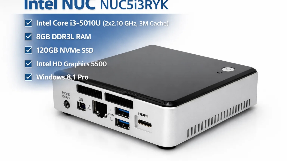 Intel NUC NUC5i3RYK – Compact mini PC with high performance | Tenders | Plovdiv | Ad gallery (SEO) | 3