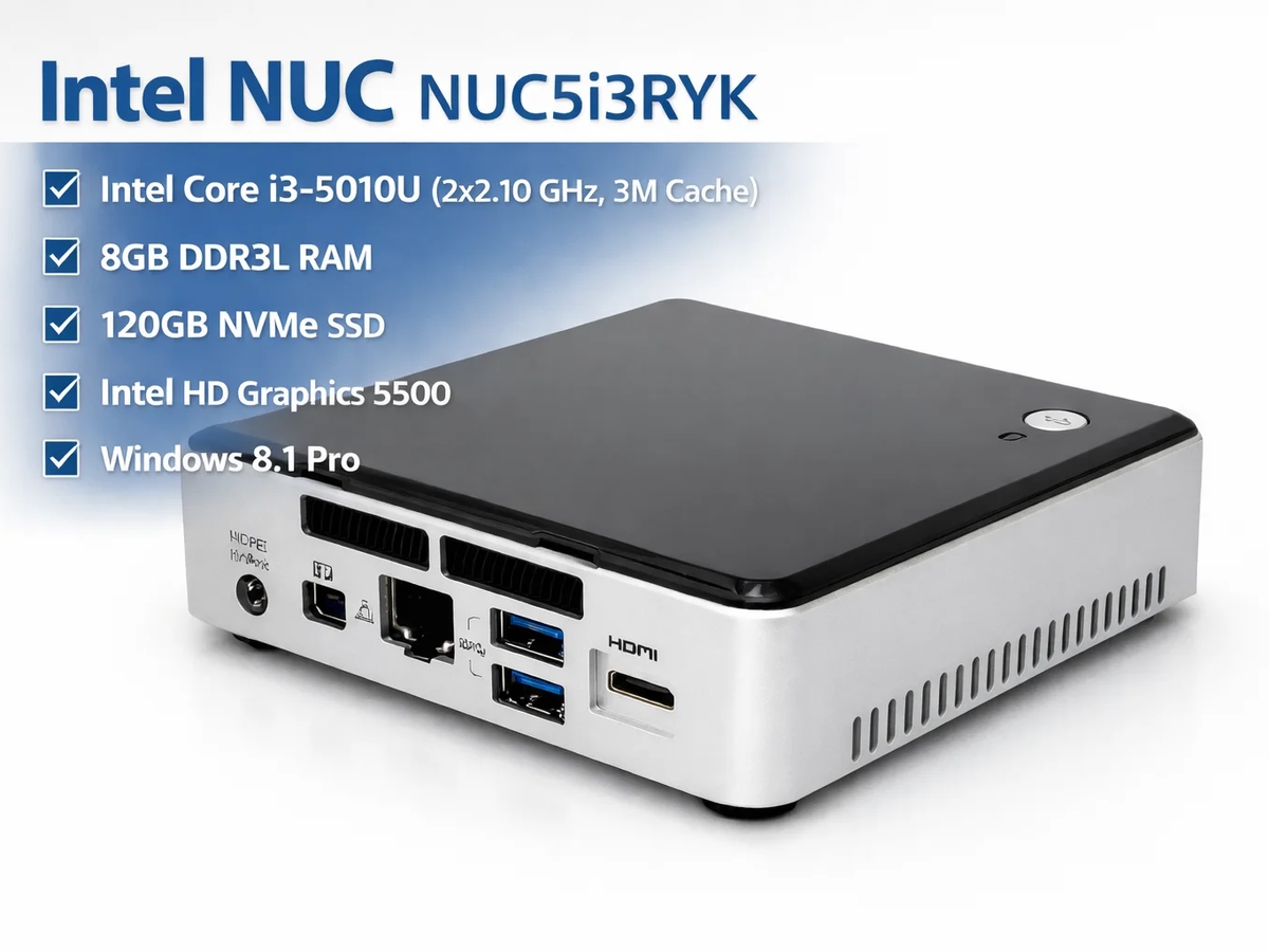 Intel NUC NUC5i3RYK – Compact mini PC with high performance | Tenders | Plovdiv | Ad gallery (SEO) | 2