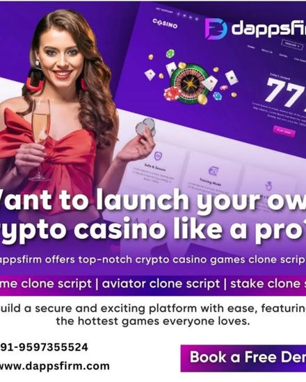 Blockchain-Based Casino Game Clone Script for Secure, Profitable Online Gaming
