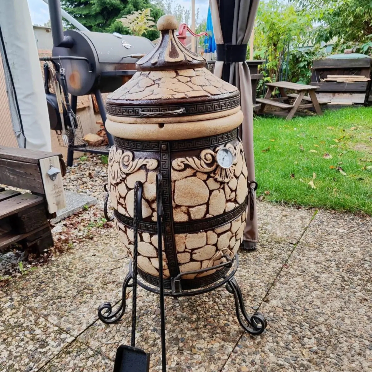 Tandoori 65L akmens krosnis | Grilio krosnis pagaminta iš ugniai atsparaus molio | Other goods for home and garden | Kaunas | Ad gallery (SEO) | 1