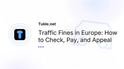 Traffic Fines in Europe — Check, Pay, and Appeal Guide