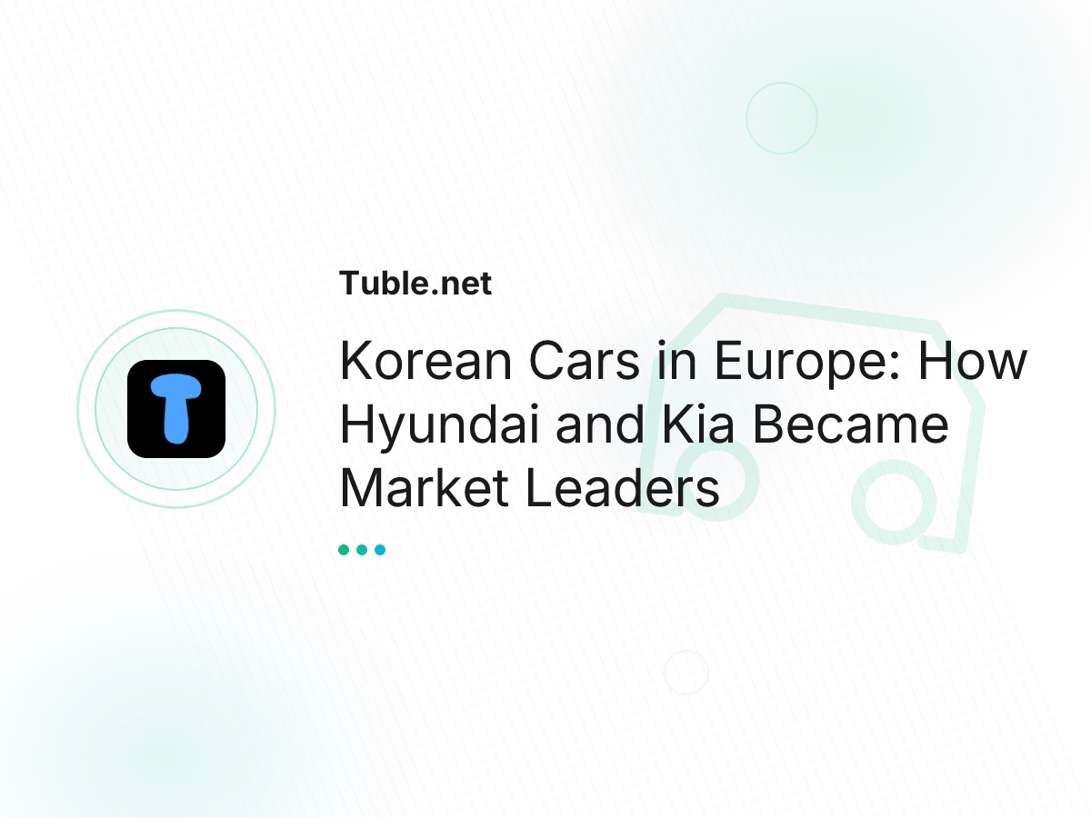 Korean Cars in Europe: How Hyundai and Kia Became Market Leaders