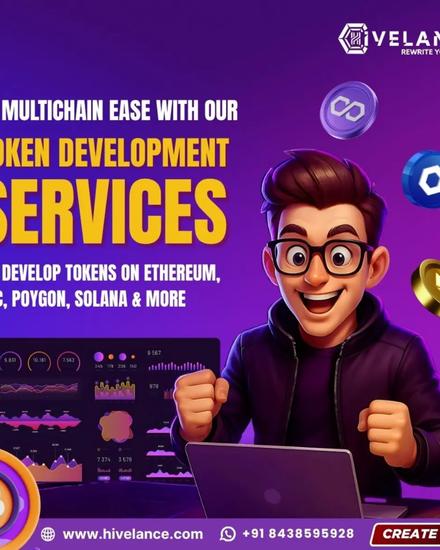 Custom Token Development Services for All Major Blockchains