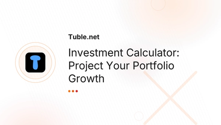 Investment Calculator: Project Your Portfolio Growth