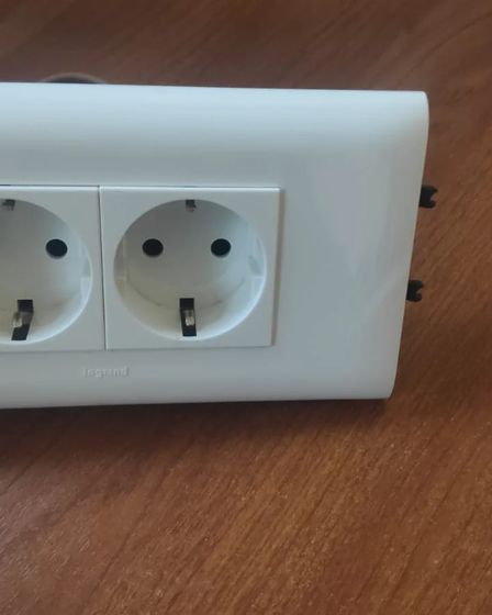 Double sockets/outlets Legrand for parapet trunking systems – complete set | Electricity | Zagreb | 2