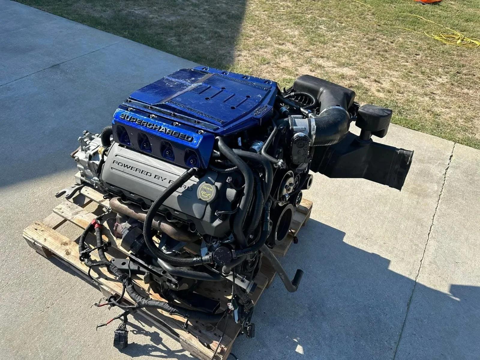 Ford Coyote Gen2 5.0L Supercharged V8 Engine Paired with TR-6060 6spd Manual Transmission For Sale | Ford | Leeds | 2